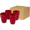 Staki 4-piece 280 ml stackable mug gift set