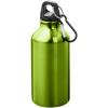 Oregon 400 ml RCS certified recycled aluminium water bottle with carabiner