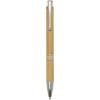 Wicker bamboo ballpoint pen (black ink)