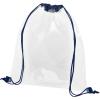 Lancaster transparent drawstring bag 5L