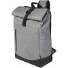 Hoss 15.6" GRS recycled roll-up laptop backpack 12L