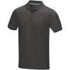 Graphite short sleeve men’s organic polo