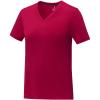 Somoto short sleeve women's V-neck t-shirt