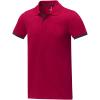 Morgan short sleeve men's duotone polo