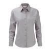 932F LADIES SHIRT LSL SILVER X