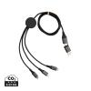 Terra RCS recycled aluminium 120cm 6-in-1 cable