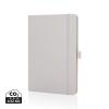 Sam A5 RCS certified bonded leather classic notebook