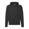 HOODED SWEAT JACKET