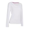 CLAIRE V-NECK LS T-SHIRT