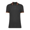 Men'S 2 Striped Short Sleeved Poloshirt