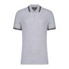 Men'S 2 Striped Short Sleeved Poloshirt