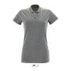 SOL'S PANAME WOMEN - HEATHER POLO SHIRT