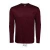 SOL'S MONARCH - MEN'S ROUND COLLAR LONG SLEEVE T-S