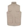 UNISEX PADDED MULTI-POCKET POLYCOTTON VEST